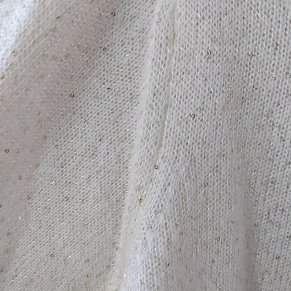 White sparkle sweater - Picture 5 of 6